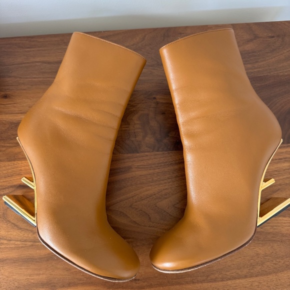Fendi First FF Carmel Napa Booties - Picture 7 of 15